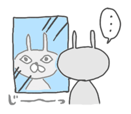 Ogyaa-chan rabbit 2. sticker #4783799
