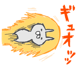 Ogyaa-chan rabbit 2. sticker #4783804