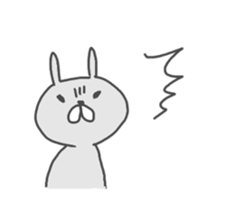 Ogyaa-chan rabbit 2. sticker #4783805