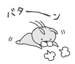 Ogyaa-chan rabbit 2. sticker #4783813