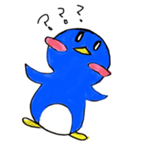 Yuruheta penguin? Pen Taro sticker #4784309