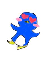 Yuruheta penguin? Pen Taro sticker #4784311