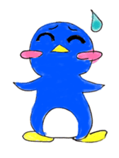 Yuruheta penguin? Pen Taro sticker #4784325