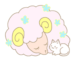 sleepy sleepy sheep sticker #4784932