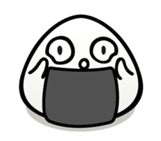 Onigiri characters sticker #4785118