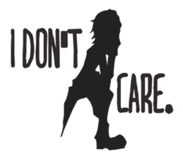 shadows  -living things in black- sticker #4785399