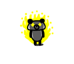 Kupan Panda2 sticker #4785698