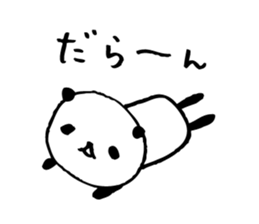 Every day of a panda in September sticker #4786633