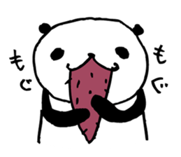 Every day of a panda in September sticker #4786647