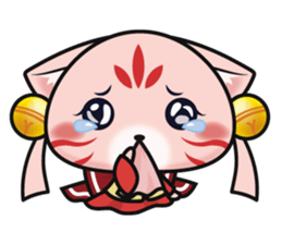 Q Meng Kee - Mushroom Cats sticker #4787475