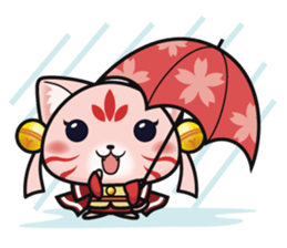 Q Meng Kee - Mushroom Cats sticker #4787482