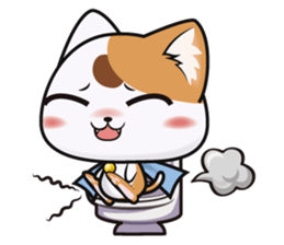 Q Meng Kee - Mushroom Cats sticker #4787491