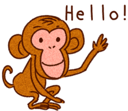Kanyan the monkey sticker #4787984