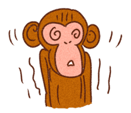 Kanyan the monkey sticker #4787994