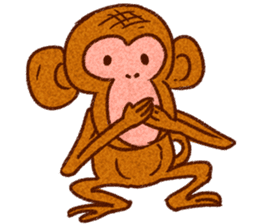 Kanyan the monkey sticker #4788011