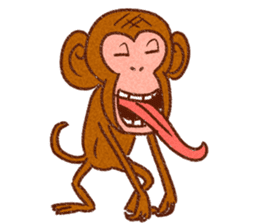 Kanyan the monkey sticker #4788021