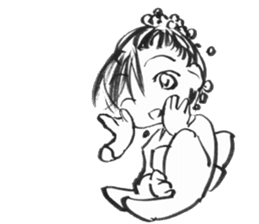 cuteblack08 sticker #4788632