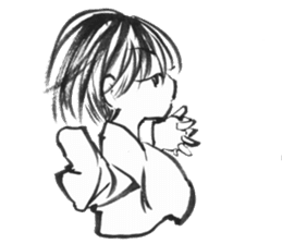 cuteblack08 sticker #4788633