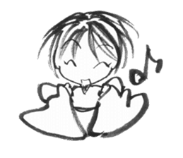 cuteblack08 sticker #4788649