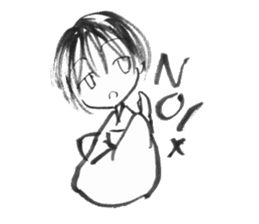 cuteblack08 sticker #4788650