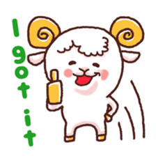 Sheep's okay? English Ver. sticker #4789059