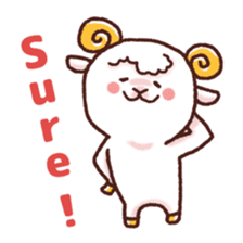 Sheep's okay? English Ver. sticker #4789061