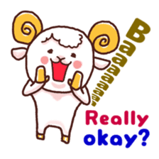 Sheep's okay? English Ver. sticker #4789065