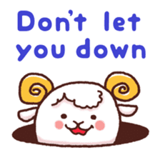 Sheep's okay? English Ver. sticker #4789066