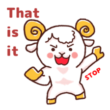 Sheep's okay? English Ver. sticker #4789077
