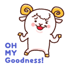 Sheep's okay? English Ver. sticker #4789082
