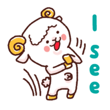 Sheep's okay? English Ver. sticker #4789087