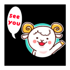 Sheep's okay? English Ver. sticker #4789094
