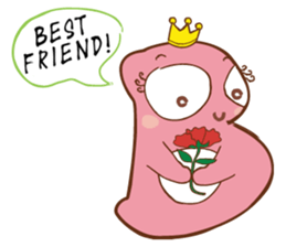 Alphabets Toon sticker #4789497