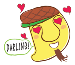 Alphabets Toon sticker #4789499