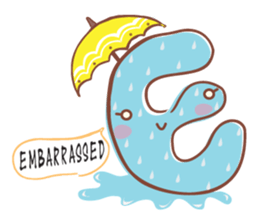 Alphabets Toon sticker #4789500