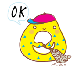 Alphabets Toon sticker #4789510