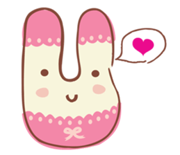 Alphabets Toon sticker #4789516