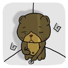 Dog & Bear 2 sticker #4789830