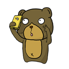 Dog & Bear 2 sticker #4789832