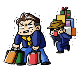 Gavin and the gang sticker #4790065