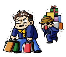 Gavin and the gang sticker #4790065