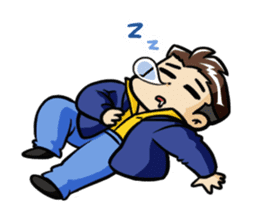 Gavin and the gang sticker #4790074