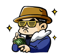 Gavin and the gang sticker #4790080