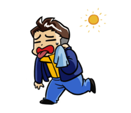 Gavin and the gang sticker #4790083