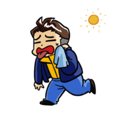 Gavin and the gang sticker #4790083