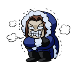 Gavin and the gang sticker #4790084