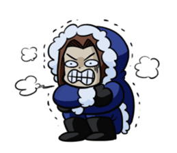 Gavin and the gang sticker #4790084