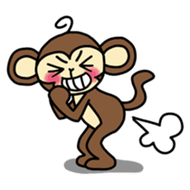 Little Monkey sticker #4790255