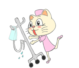 nurse nyan! sticker #4790389