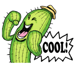 Mr.Cactus(English Version) sticker #4790537